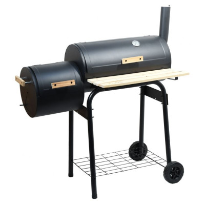 Cattara gril na drevené uhlie SMOKIE s udiarňou, 100x55x113c