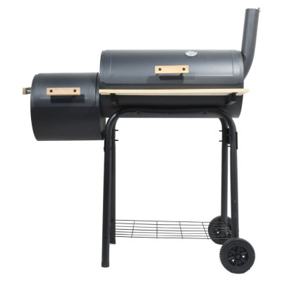 Cattara gril na drevené uhlie SMOKIE s udiarňou, 100x55x113c