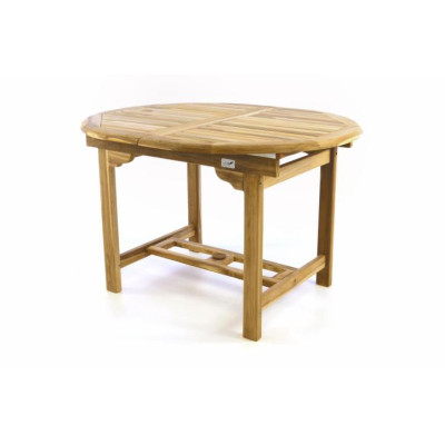 Záhradný set DIVERO z teakového dreva - stôl + 4 stoličky