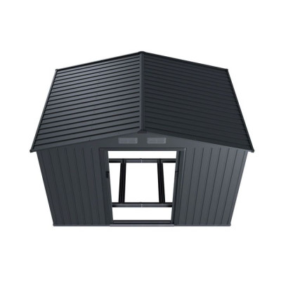 Kovový záhradný domček s posuvnými dverami 280 x 196 x 190 c