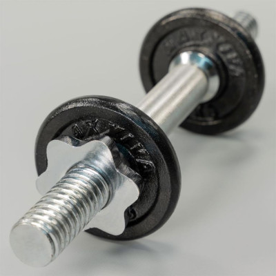 MAXXIVA Sada 4 závaží na činky celkom 2 kg, liatina, čierna