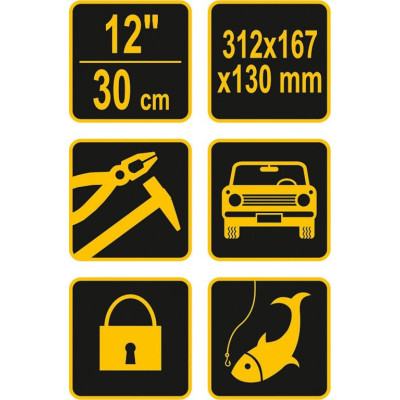 Box na náradie - plastový