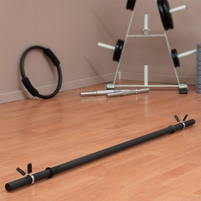 Maxxiva vzpieračská tyč na nakladanie,pružina,čierna,140 cm