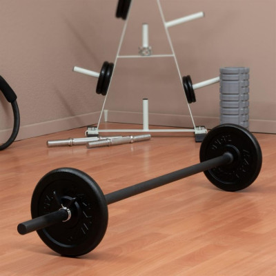 Maxxiva vzpieračská tyč na nakladanie,pružina,čierna,140 cm