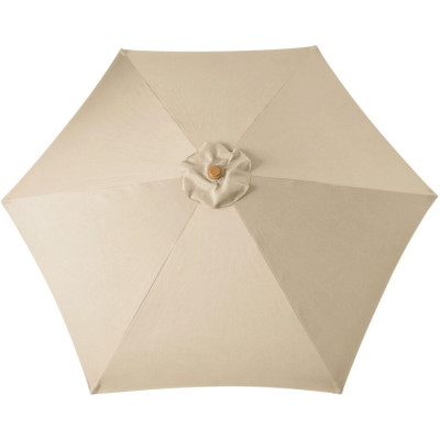 ROJA WOOD Sklápací slnečník 3 m, béžový