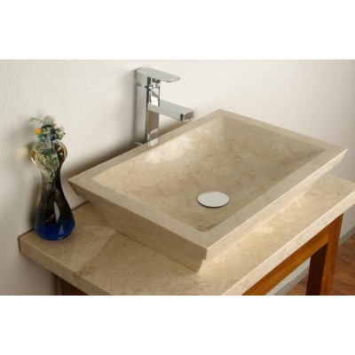 DIVERO umývadlo z prírodného kameňa Bergamo