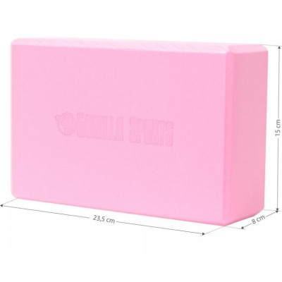 Gorilla Sports Joga kocka, ružová