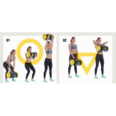 Gorilla Sports Bulharské vrece, 17 kg