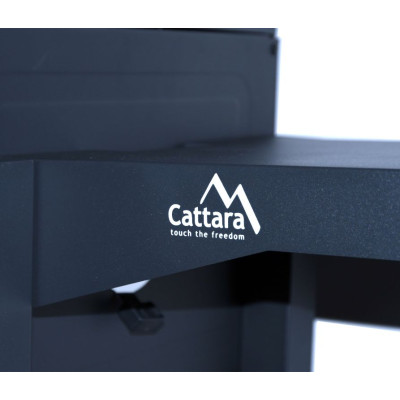 CATTARA Gril na drevené uhlie ROYAL 3XL, 162 x 108,5 x 64 cm