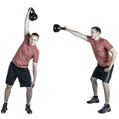 Kettlebell činka 12 kg MOVIT
