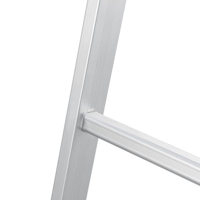 Hliníkový skladací rebrík 3,6 m, 4 dielny, 6 priečok, 150 kg