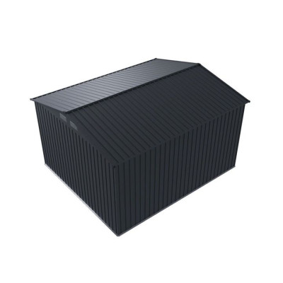 Kovový záhradný domček s posuvnými dverami 282 x 314 x 190 c