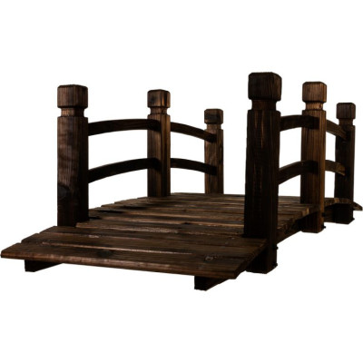 Drevený mostík 150 x 67 x 55 cm