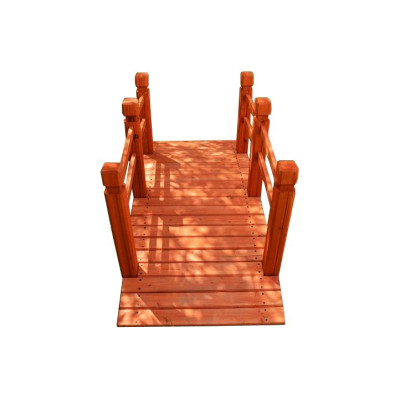 Drevený záhradný mostík Garth