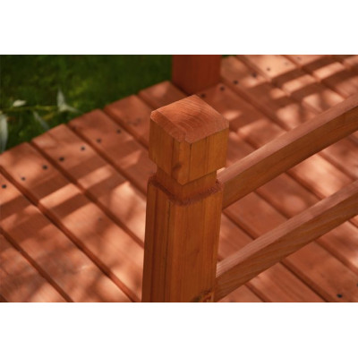 Drevený záhradný mostík Garth