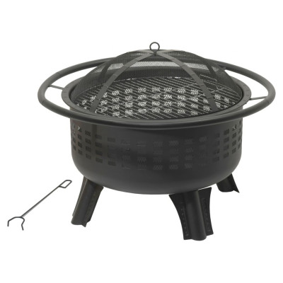 CATTARA Ohnisko MERAPI s poklopom, 80 x 80 x 62 cm