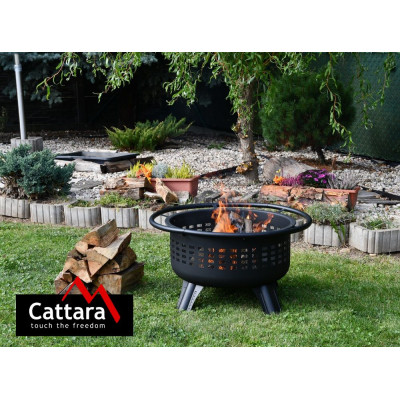 CATTARA Ohnisko MERAPI s poklopom, 80 x 80 x 62 cm