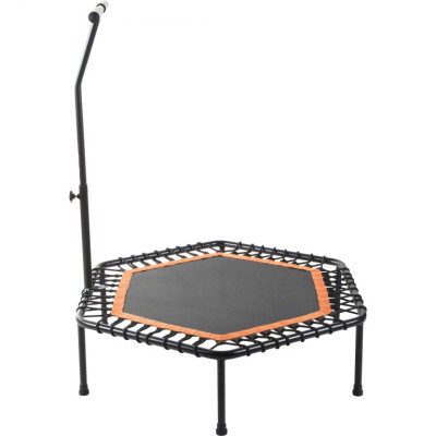 Gorilla Sports fitness trampolína čierna / oranžová