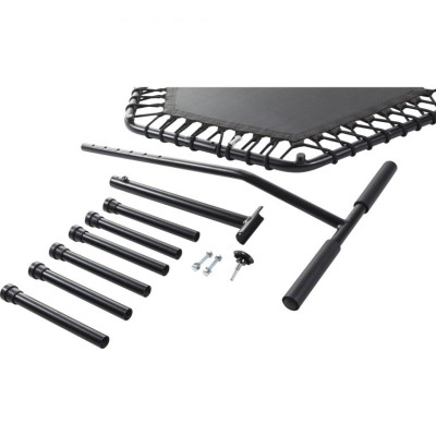 Gorilla Sports fitness trampolína čierna / oranžová