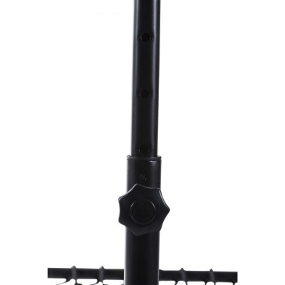 Gorilla Sports fitness trampolína čierna / oranžová