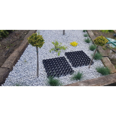 Zatrávňovacia dlažba , 50 x 50 x 4 cm, čierna