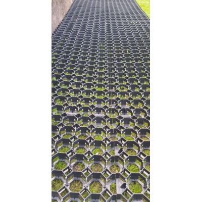 Zatrávňovacia dlažba , 50 x 50 x 4 cm, čierna