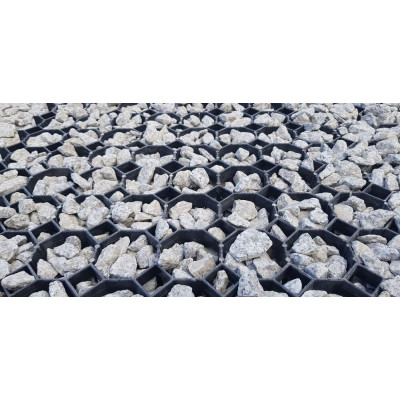 Zatrávňovacia dlažba , 50 x 50 x 4 cm, čierna