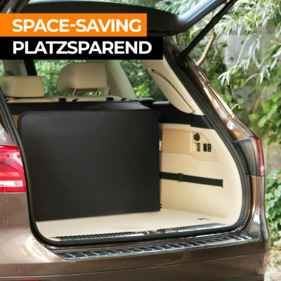 Jago skladací stôl  pre 8 osôb - čierny, 183 cm