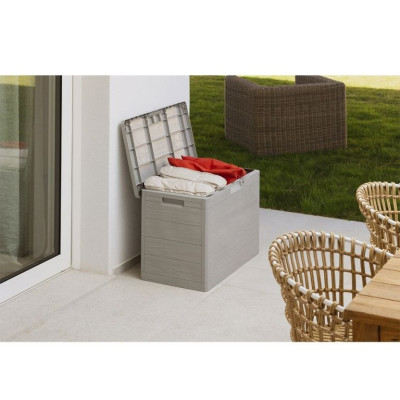 WOODYS záhradný plastový úložný box 160 L, svetlo šedá