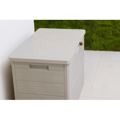 WOODYS záhradný plastový úložný box 160 L, svetlo šedá