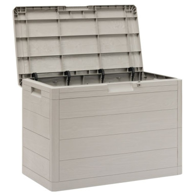 WOODYS záhradný plastový úložný box 160 L, svetlo šedá