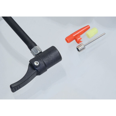 Hustilka nožná s manometrom dvojpiestová - TÜV / GS