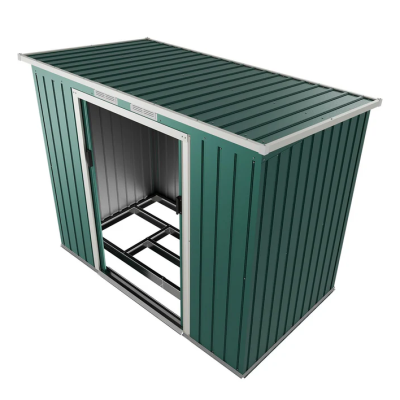 Záhradný domček na náradie, 213 x 130 x 173 cm, tmavozelený