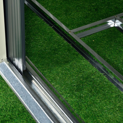 Záhradný domček na náradie, 213 x 130 x 173 cm, tmavozelený