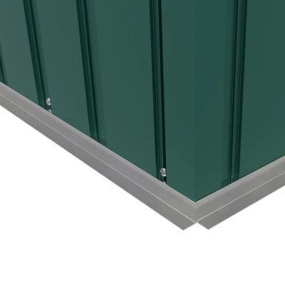 Záhradný domček na náradie, 213 x 130 x 173 cm, tmavozelený