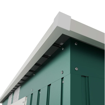 Záhradný domček na náradie, 213 x 130 x 173 cm, tmavozelený