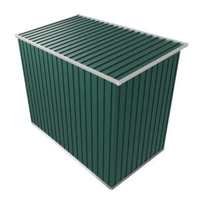 Záhradný domček na náradie, 213 x 130 x 173 cm, tmavozelený