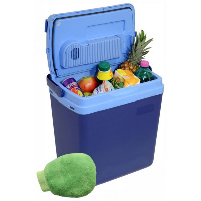 Chladiaci prenosný box - 25 L, modrý