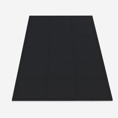 Gorilla Sports Sada ochranných podložiek, čierna, 18 ks