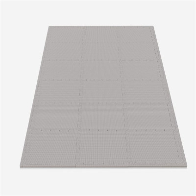 Gorilla Sports Sada ochranných podložiek, sivá, 18 ks