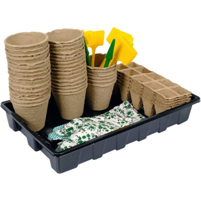 Sada rašelinových kvetináčov 63 ks