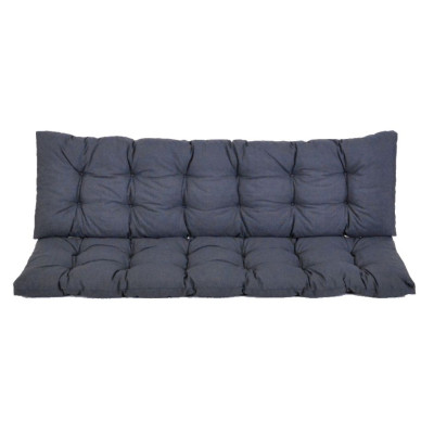 Podložka pod lavicu PREMIUM 180 x 45 cm, tmavosivá