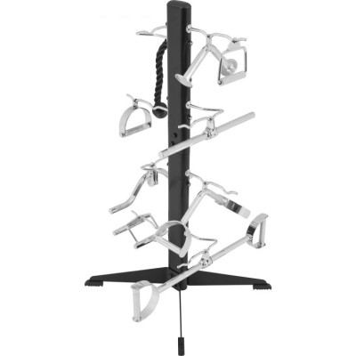 Gorilla Sports Stojan na úchopy, 62 x 59 x 124 cm