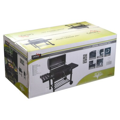 ROYAL GRANDE XXL gril na drevené uhlie , 154 x 110 x 46 cm