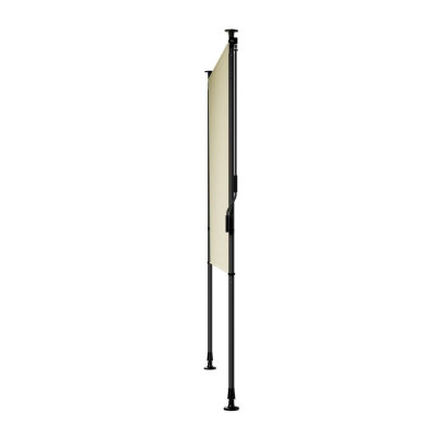 Zvislá markíza na balkón 150x228-316 cm, UV ochrana, béžová