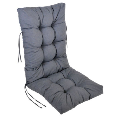 Vankúš pre vysokú stoličku PREMIUM 120 x 50 cm, tmavosivý
