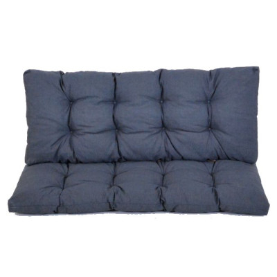 Podložka pod lavicu PREMIUM 150 x 45 cm, tmavosivá