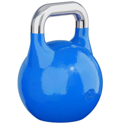 Gorilla Sports Súťažný kettlebell, modrý, 12 kg