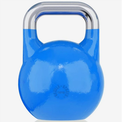 Gorilla Sports Súťažný kettlebell, modrý, 12 kg