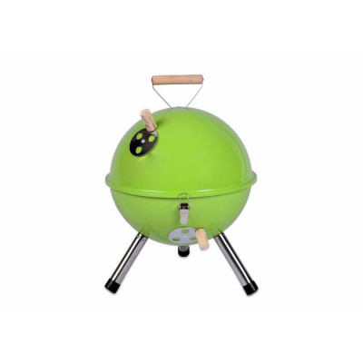 Záhradný vonkajší Mini BBQ gril zelený